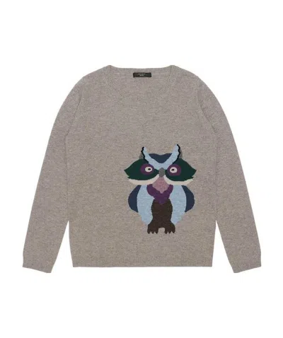 WEEKEND MAX MARA WEEKEND MAX MARA LONG-SLEEVED KNIT POLO TOP