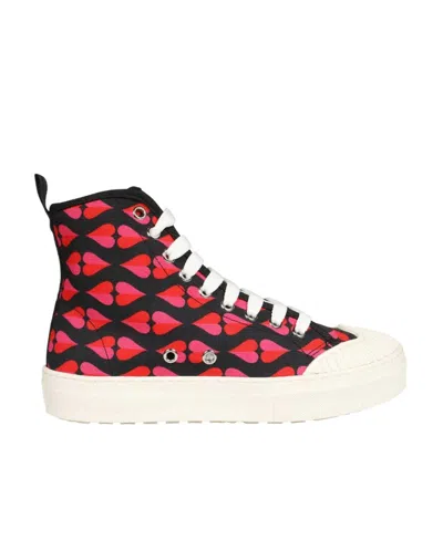 WEEKEND MAX MARA ROUND-HEADED HIGH-TOP CASUAL SHOES