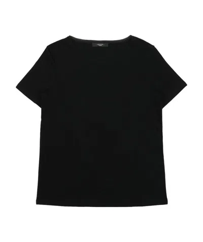 WEEKEND MAX MARA T-SHIRT WITH ROUND NECK AND SHORT SLEEVES