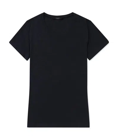 WEEKEND MAX MARA T-SHIRT WITH ROUND NECK AND SHORT SLEEVES