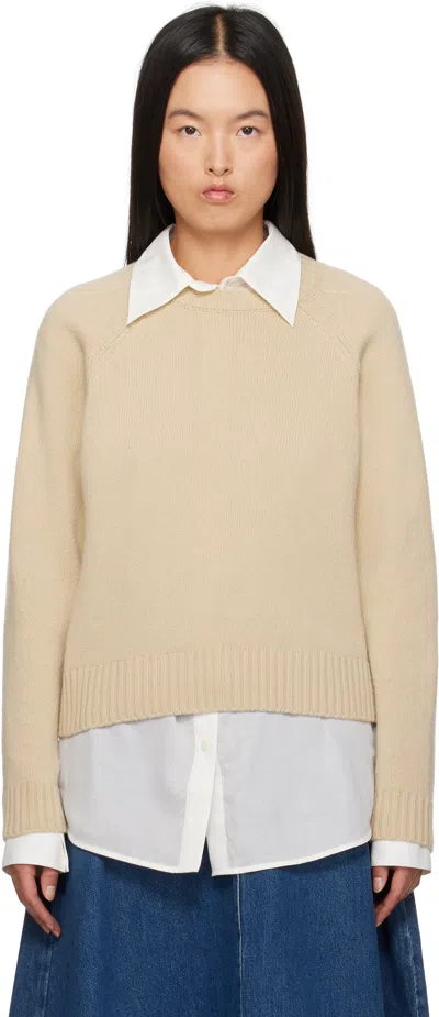 WEEKEND MAX MARA TAN GABBIA SWEATER