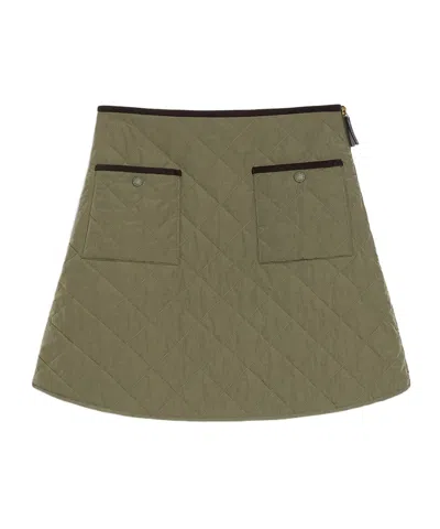 WEEKEND MAX MARA MAX MARA WEEKEND ERBA QUILTED MINI SKIRT