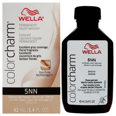 WELLA COLOR CHARM PERMANENT LIQUID HAIR COLOR - 5NN INTENSE LIGHT BROWN BY WELLA FOR UNISEX - 1.42 OZ HAIR