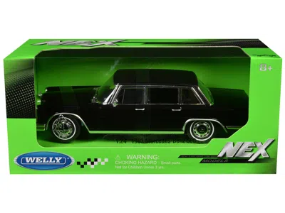 WELLY 1963 MERCEDES-BENZ 600 BLACK "NEX MODELS" SERIES 1/24 DIECAST MODEL CAR BY WELLY