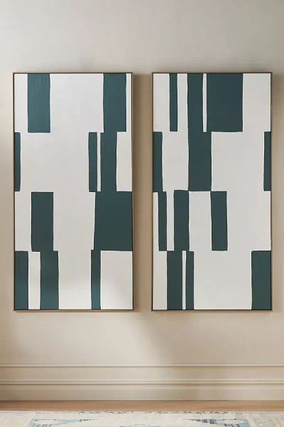 WENDOVER ART GROUP GREEN TRANSITIONS WALL ART