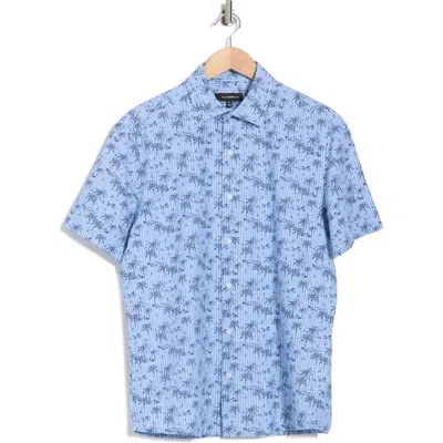 WESTZEROONE WESTZEROONE MARCO SHORT SLEEVE BUTTON-UP SHIRT