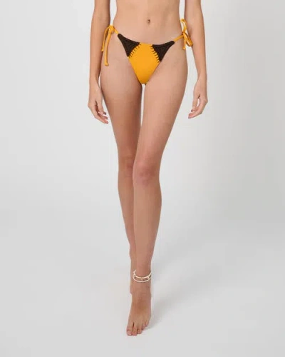 WEWOREWHAT WEWOREWHAT CROCHET COMBO TIE BOTTOM