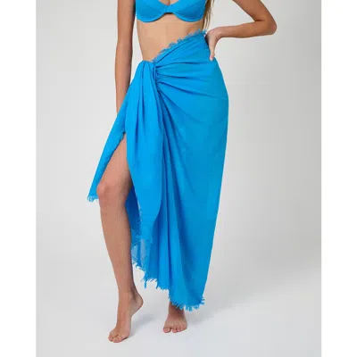WEWOREWHAT WEWOREWHAT RAW EDGE MAXI SARONG