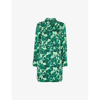 WHISTLES OMENS WHISTLES SPUN BOUQUET WOVEN MINI DRESS