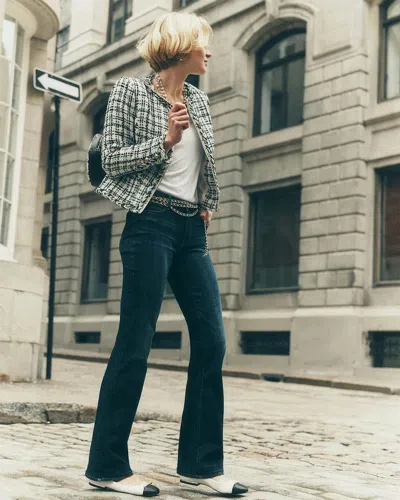 WHITE HOUSE BLACK MARKET MID-RISE BOOTCUT JEANS