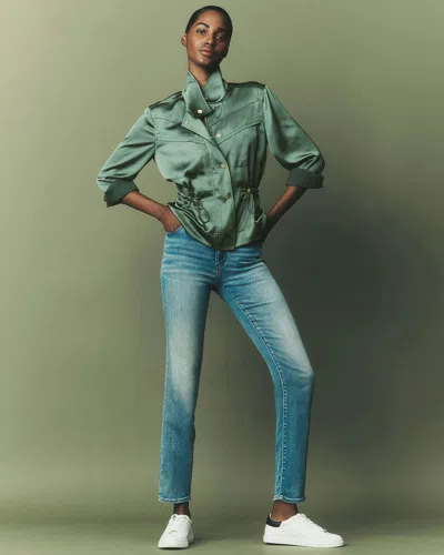 WHITE HOUSE BLACK MARKET MID-RISE SLIM JEANS