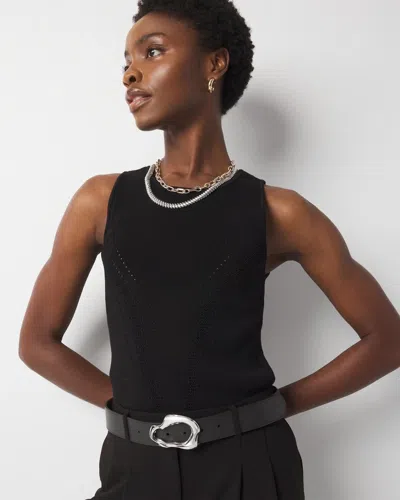 WHITE HOUSE BLACK MARKET SCULPT STRETCH TANK TOP