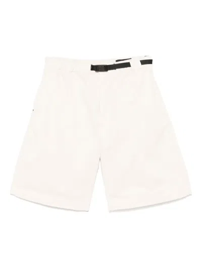 WHITE SAND TWILL BERMUDA SHORTS