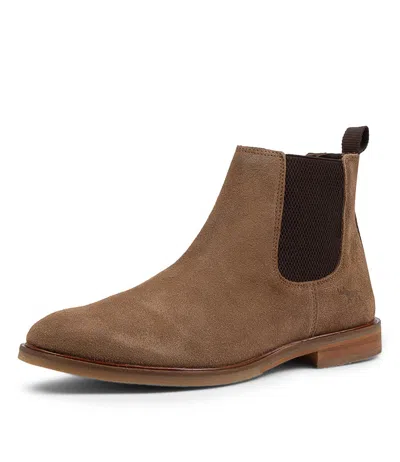 WILD RHINO WILD RHINO RICHMOND GREY SUEDE ANKLE BOOTS MENS SHOES CASUAL BOOTS ANKLE