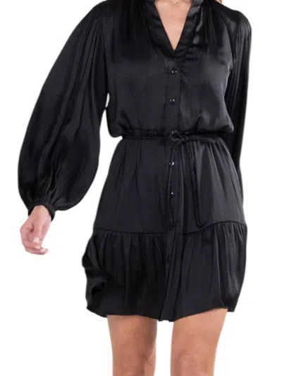 WILLA STORY LUANNE DRESS IN BLACK
