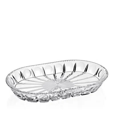 WILLIAM YEOWARD CRYSTAL HARLEQUINE OVAL SERVING DISH
