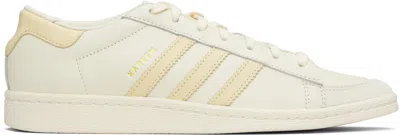WILLY CHAVARRIA OFF-WHITE ADIDAS ORIGINALS EDITION JABBAR DRESS SNEAKERS