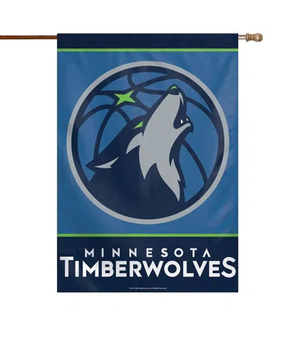 WINCRAFT MINNESOTA TIMBERWOLVES 28" X 40" PRIMARY LOGO SINGLE-SIDED VERTICAL BANNER