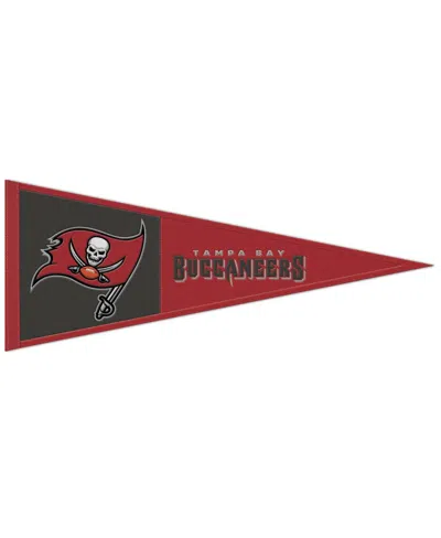 WINCRAFT TAMPA BAY BUCCANEERS 13" X 32" WOOL PRIMARY LOGO PENNANT