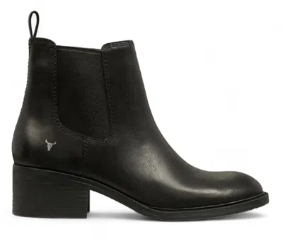 WINDSORSMITH BLACK CLASSIC LEATHER CHELSEA BOOTS - REPLACE