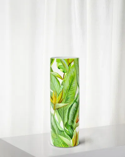 WINWARD HOME BIRD OF PARADISE TALL VASE