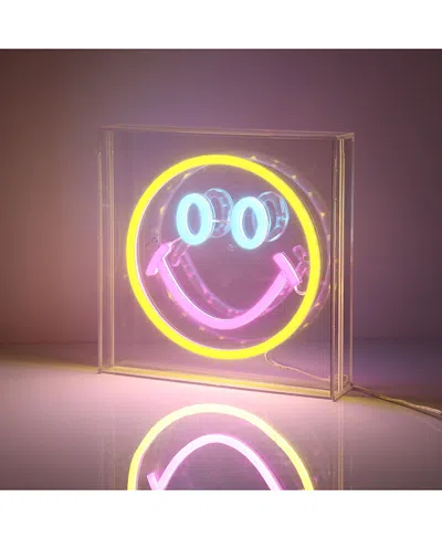 WIRELESS EXPRESS SMILE NEON SIGN WITH RBG LIGHTS - AGES 5-7
