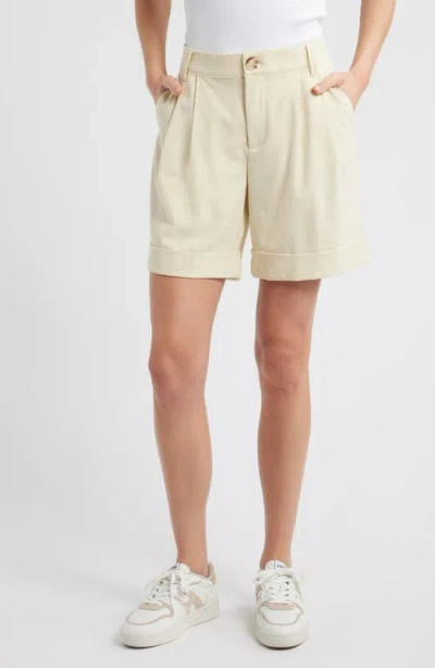 WIT & WISDOM WIT & WISDOM SKYRISE HIGH WAIST PLEATED SHORTS