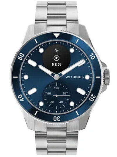 WITHINGS WITHINGS HWA10-MODEL 7-ALL-INT SCANWATCH NOVA BLUE 43MM 10ATM