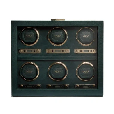 WOLF WOLF BRITISH RACING 6 PIECE WATCH WINDER