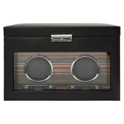 WOLF WOLF ROADSTER DOUBLE WATCH WINDER WITH STORAGE