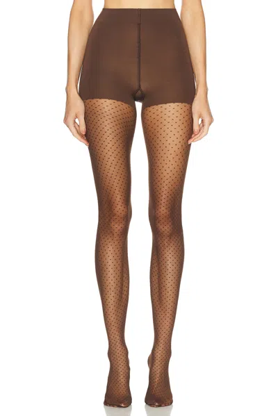 WOLFORD CONTROL DOTS TIGHTS