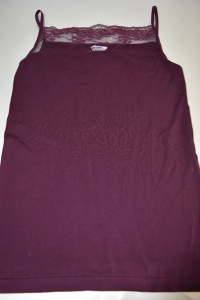 WOLFORD NEU WOLFORD FILIGRA SPITZENTOP WEINROT DUNKEL ORCHIDEE M L