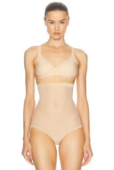 WOLFORD TULLE CONTROL HIGH WAISTED PANTY