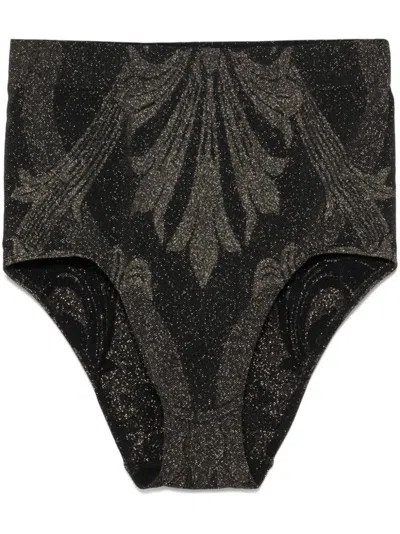 WOLFORD X ETRO PATTERNED-JACQUARD SHORTS