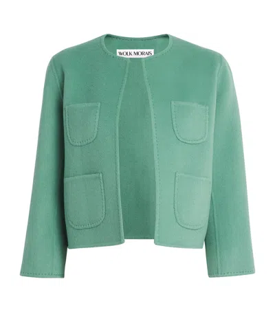 WOLK MORAIS CASHMERE FOUR POCKET JACKET