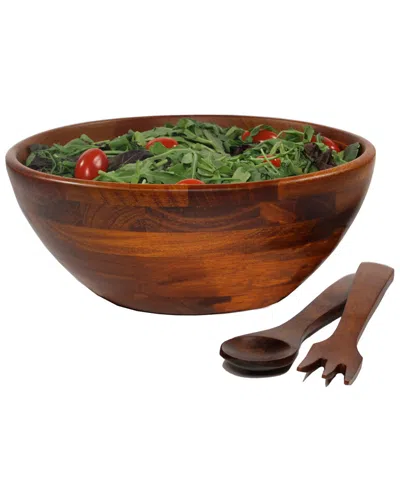 WOODARD & CHARLES WOODARD & CHARLES 3PC 10IN SALAD BOWL & SERVER SET