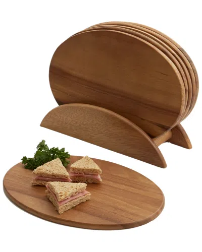 WOODARD & CHARLES WOODARD & CHARLES 7PC OVAL BOARD SET