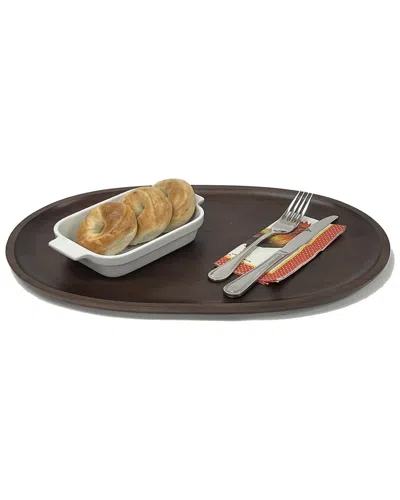 WOODARD & CHARLES WOODARD & CHARLES EXTRA LARGE OVAL SERVING TRAY