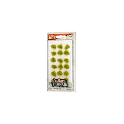 WOODLAND SCENICS 19 X 6.35 MM ALL GAME TERRAIN - PEEL N PLANT TUFTS LIGHT GREEN