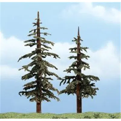 WOODLAND SCENICS 4 - 5 IN. LODGEPOLE PINES, PACK OF 2
