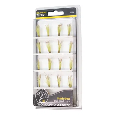 WOODLAND SCENICS BROWN TIPPED PRAIRIE GRASS PEEL TUFT