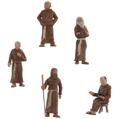WOODLAND SCENICS FRIARS & MONKS FIGURINES