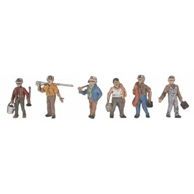 WOODLAND SCENICS HO MINERS FIGURINE