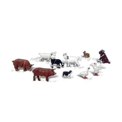 WOODLAND SCENICS N BARNYARD ANIMALS