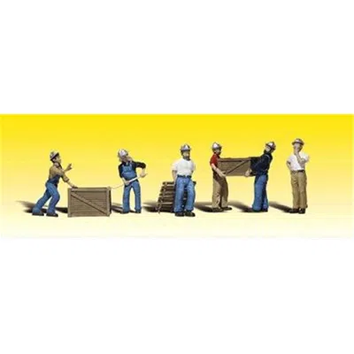WOODLAND SCENICS O SCALE DOCK WORKERS