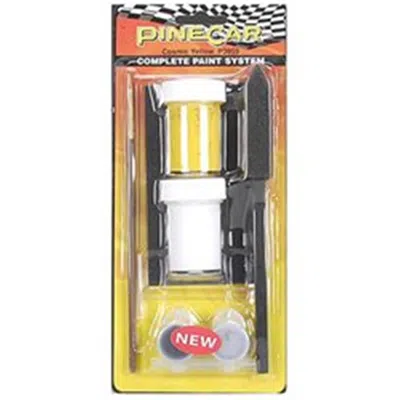 WOODLAND SCENICS PINE-CAR COSMIC YELLOW COMPLETE PAINT