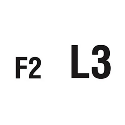 WOODLAND SCENICS RR GOTHIC DECAL BLACK