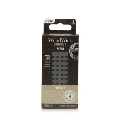 WOODWICK FIRESIDE WOODWICK JOURNEY AUTO VENT FRAGRANCE REFILL 2-PACK, 0.48 OZ