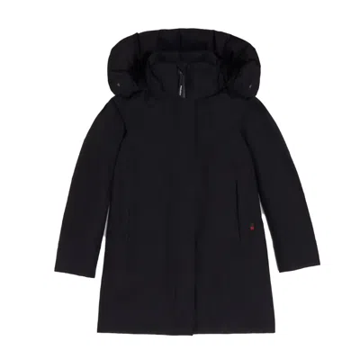 WOOLRICH WOOLRICH - UT1229 W'S MARSHALL COAT PARKA 100 BLACK WWOU0279FR