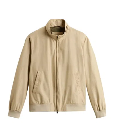 WOOLRICH WOOLRICH CRUISER ZIP-UP BOMBER JACKET